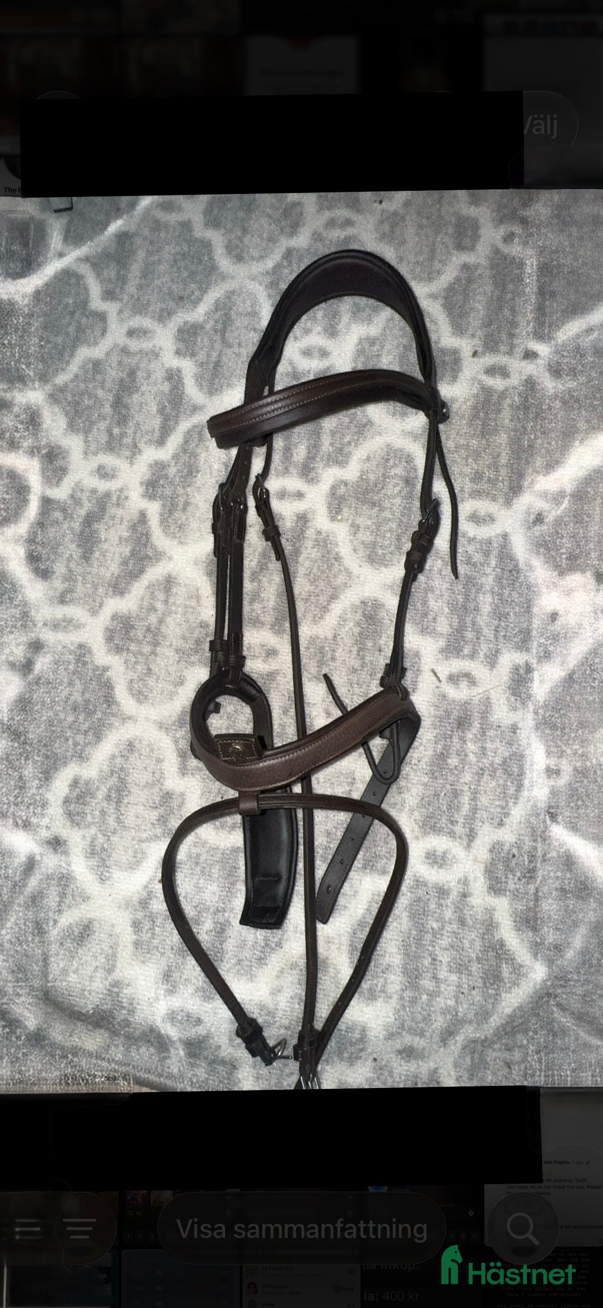 Träns hästutrustning Antares träns  i Björklinge - Annons 1