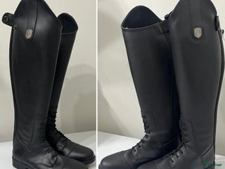 Ridstövlar ryttarutrustning till salu: Nya ridstövlar 36/37 mountain horse i Tumba - Annons 6