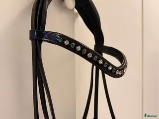 Träns hästutrustning Fint träns med glitter nosgrimma - Annons 1