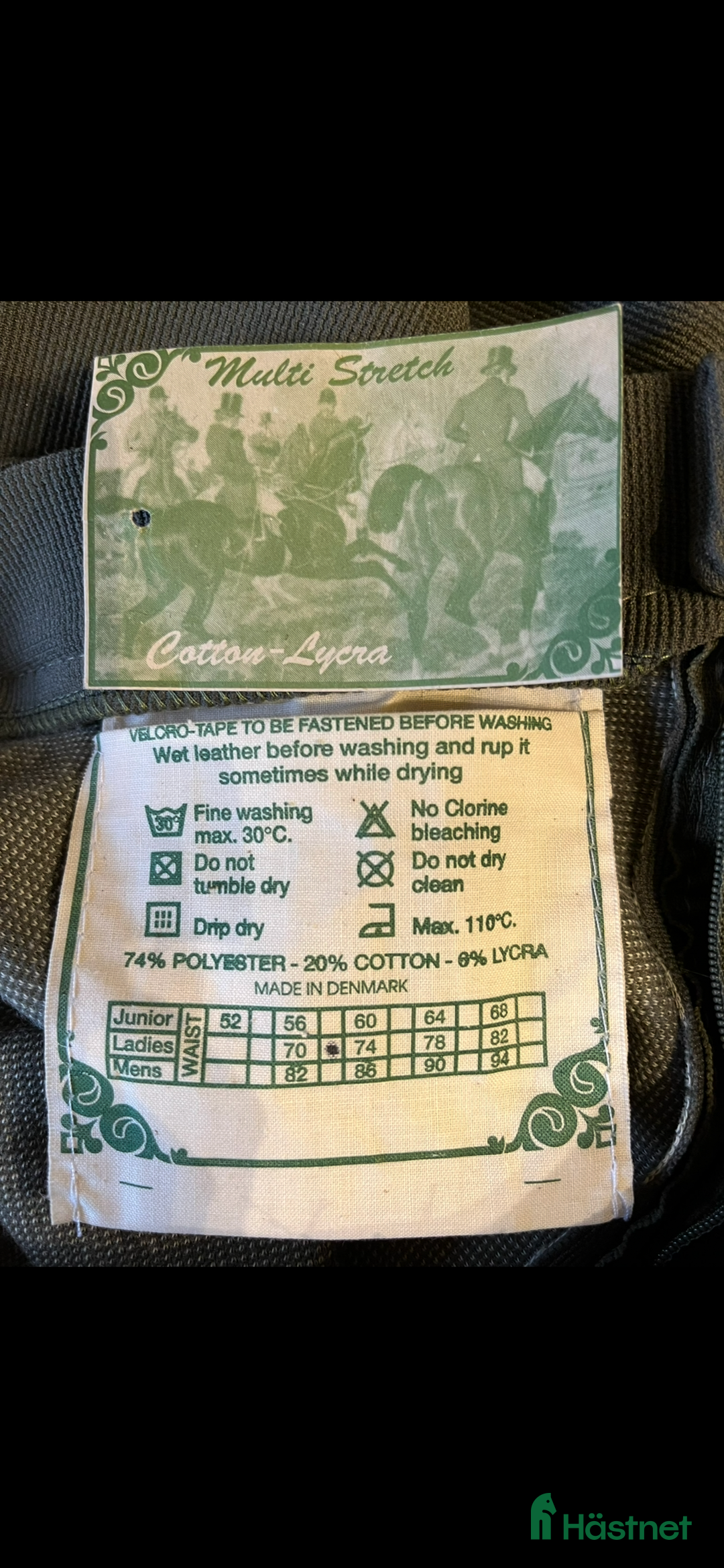 Ridbyxor ryttarutrustning till salu:  Ridbyxor Nya / Oanvända. St: ~ 38 ( se mått ). i Hallaryd - Annons 6