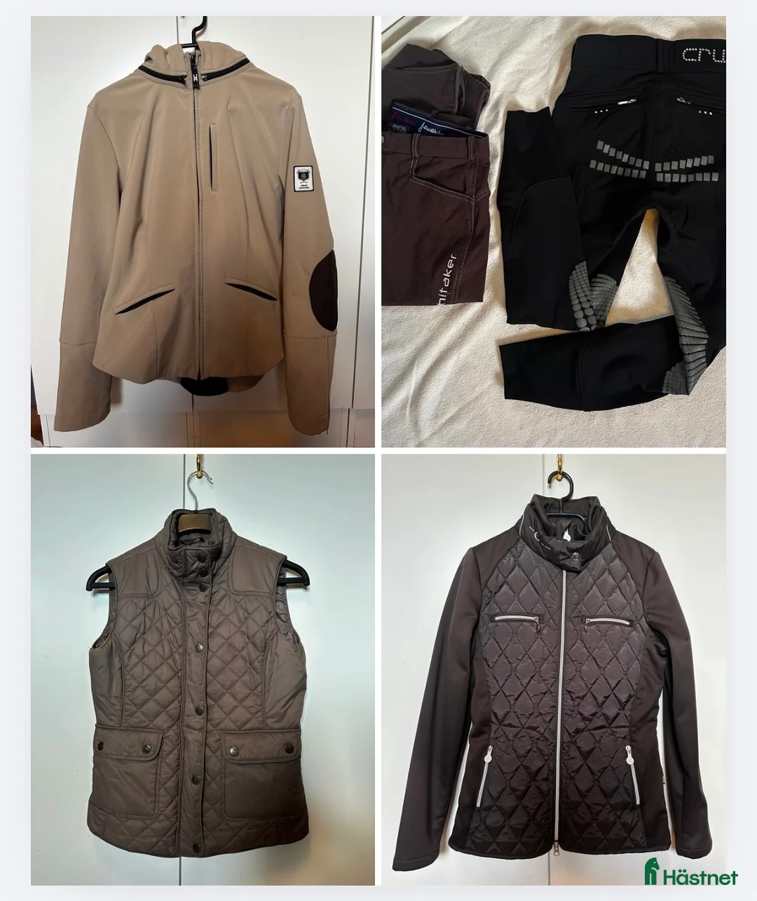 Övrigt Ridkläder ryttarutrustning till salu: Ridkläder (stl XS-M) i Vara - Annons 1