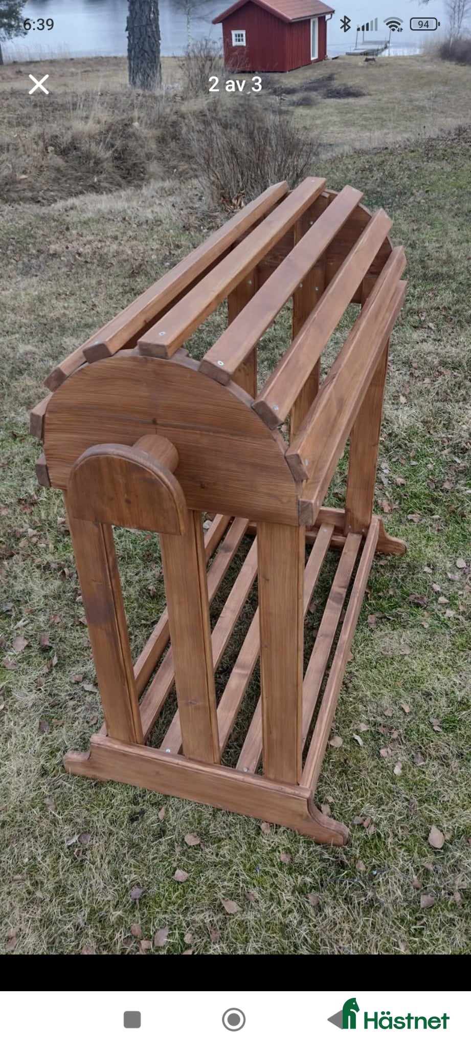 Stallinredning, stängsel & gård övrig utrustning till salu: Nytillverkad sadelbock - Annons 1