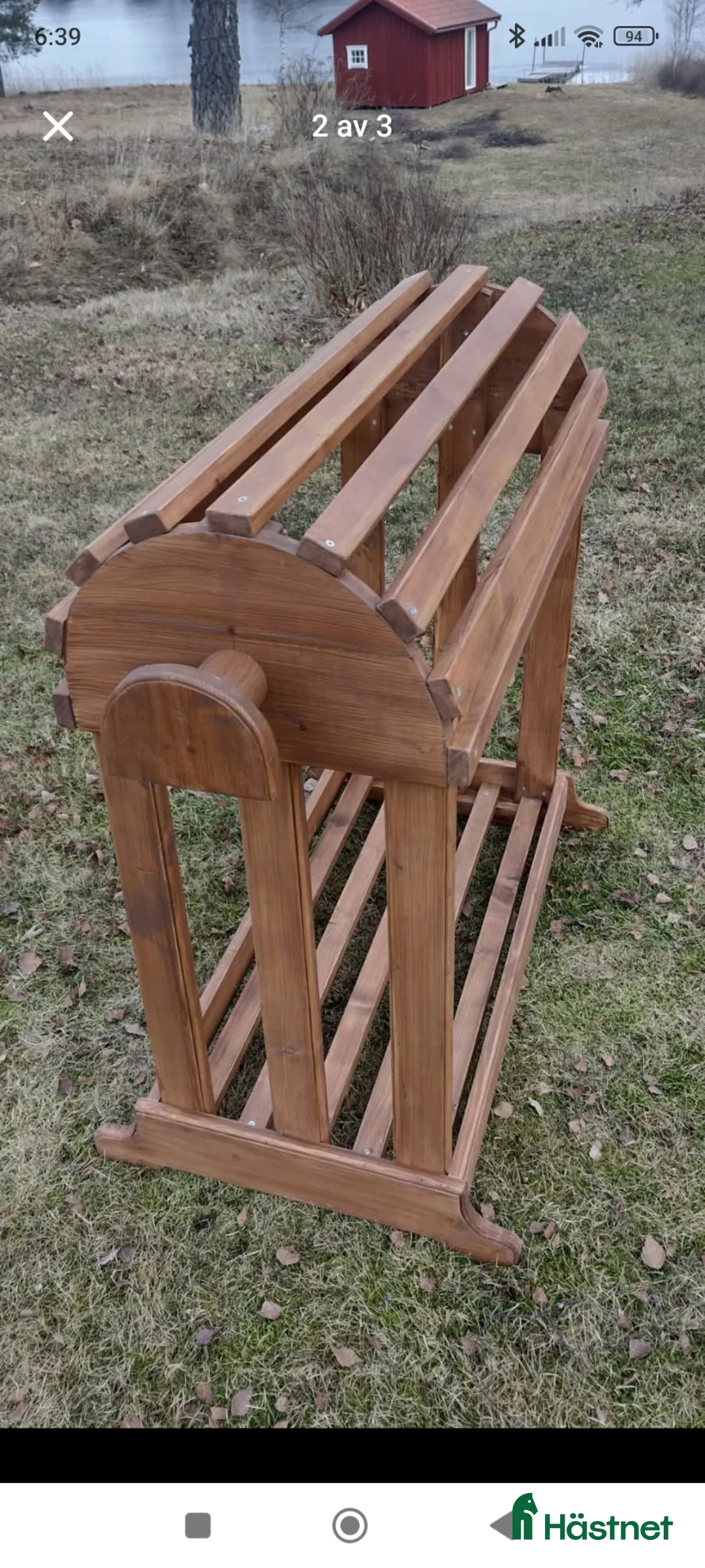 Stallinredning, stängsel & gård övrig utrustning till salu: Nytillverkad sadelbock - Annons 1