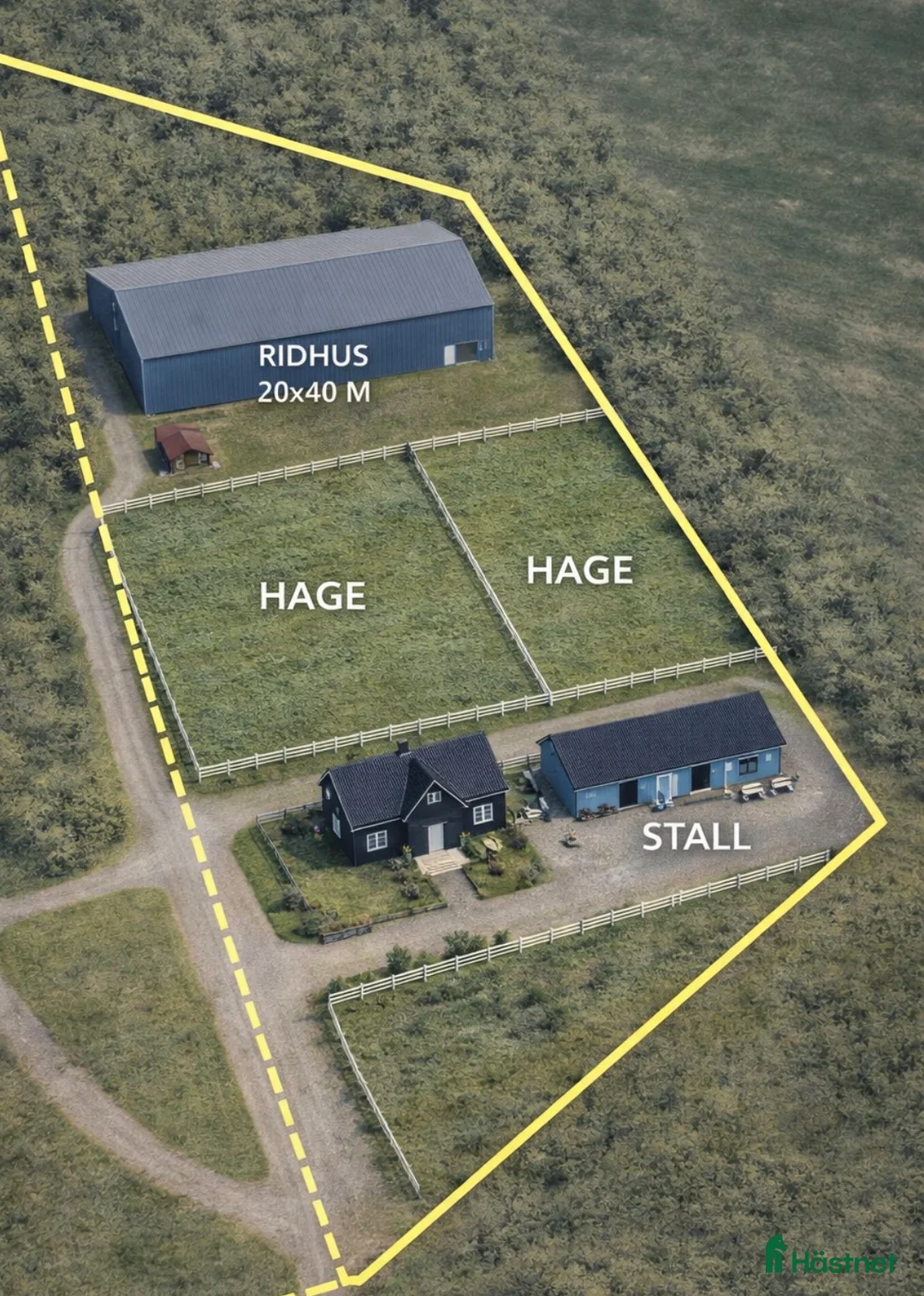  mark till salu: 🌿 Skapa din egen hästgårdsdröm/gårdsdröm. i Karlstad - Annons 4