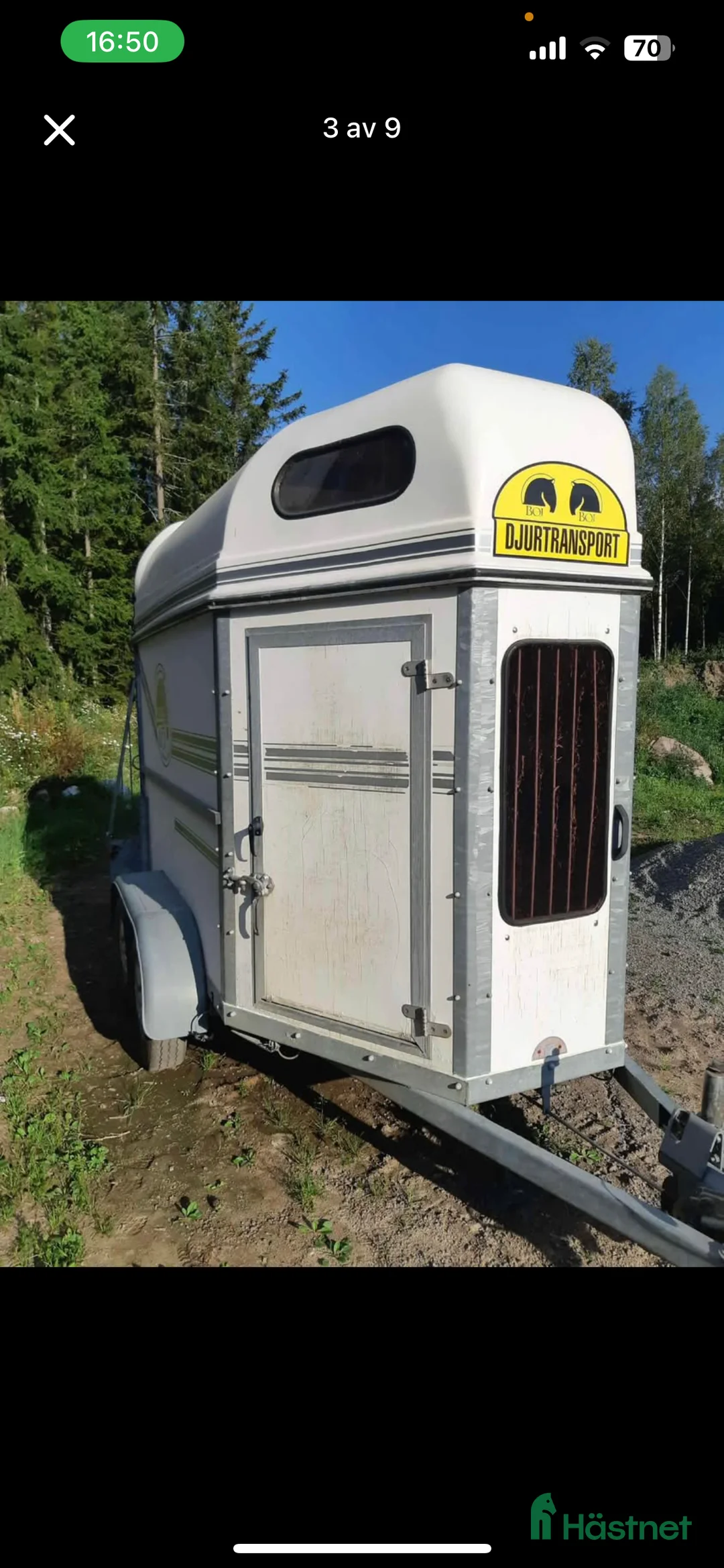 Hästtransporter  fordon & transport till salu: BOJ BRAVO 216  i Rottne - Annons 2