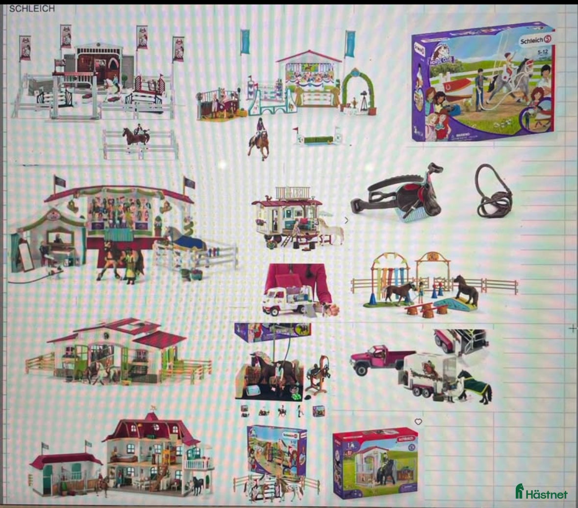 Övrig utrustning övrig utrustning till salu: Schleich Horse Club för den hästtokige - Annons 1