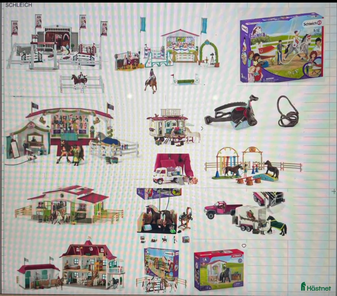 Övrig utrustning övrig utrustning till salu: Schleich Horse Club för den hästtokige - Annons 1