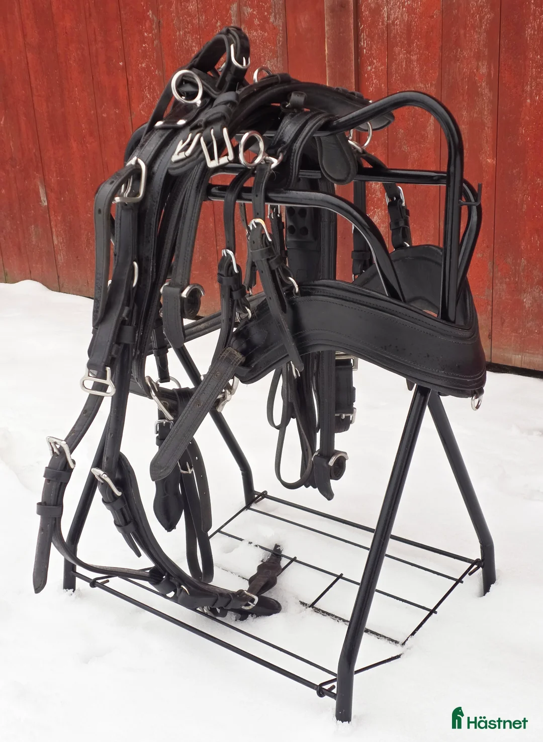 Körselar körning till salu: Bröstsele i svart läder - Annons 3