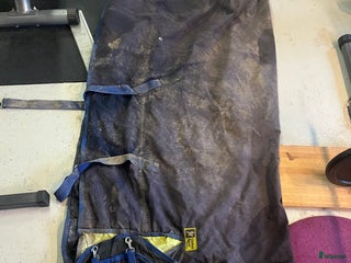 Täcken hästutrustning till salu: Utetäcke med halvhals i Uppsala - Annons 16