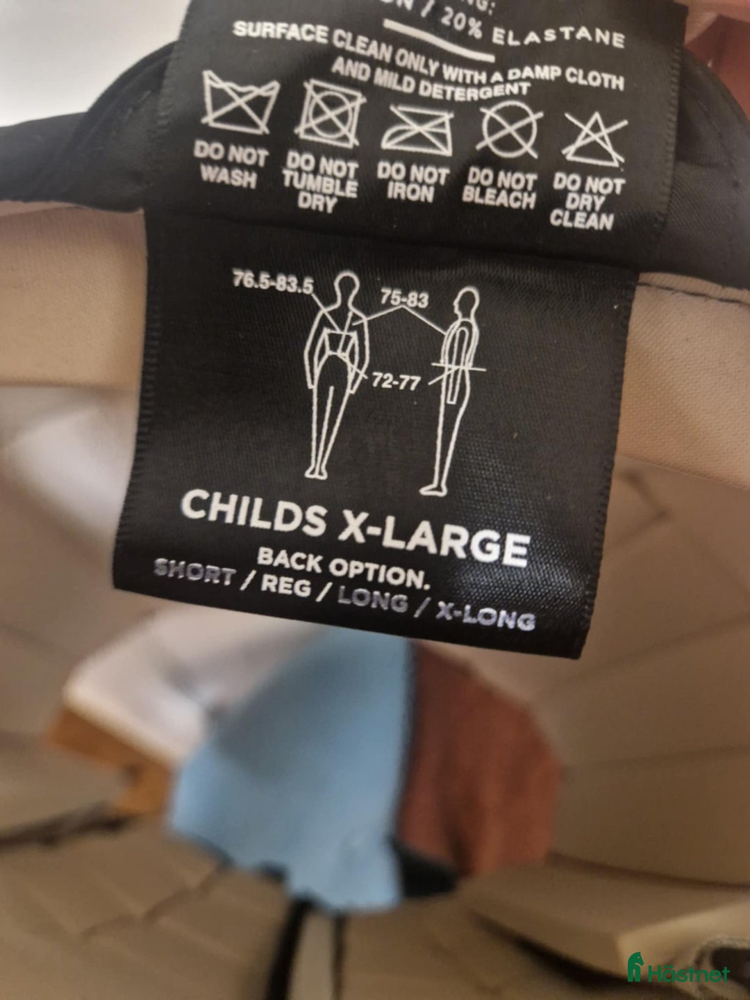 Säkerhetsvästar ryttarutrustning till salu: Race safe säkerhetsväst, childs x-large i Tranås - Annons 5