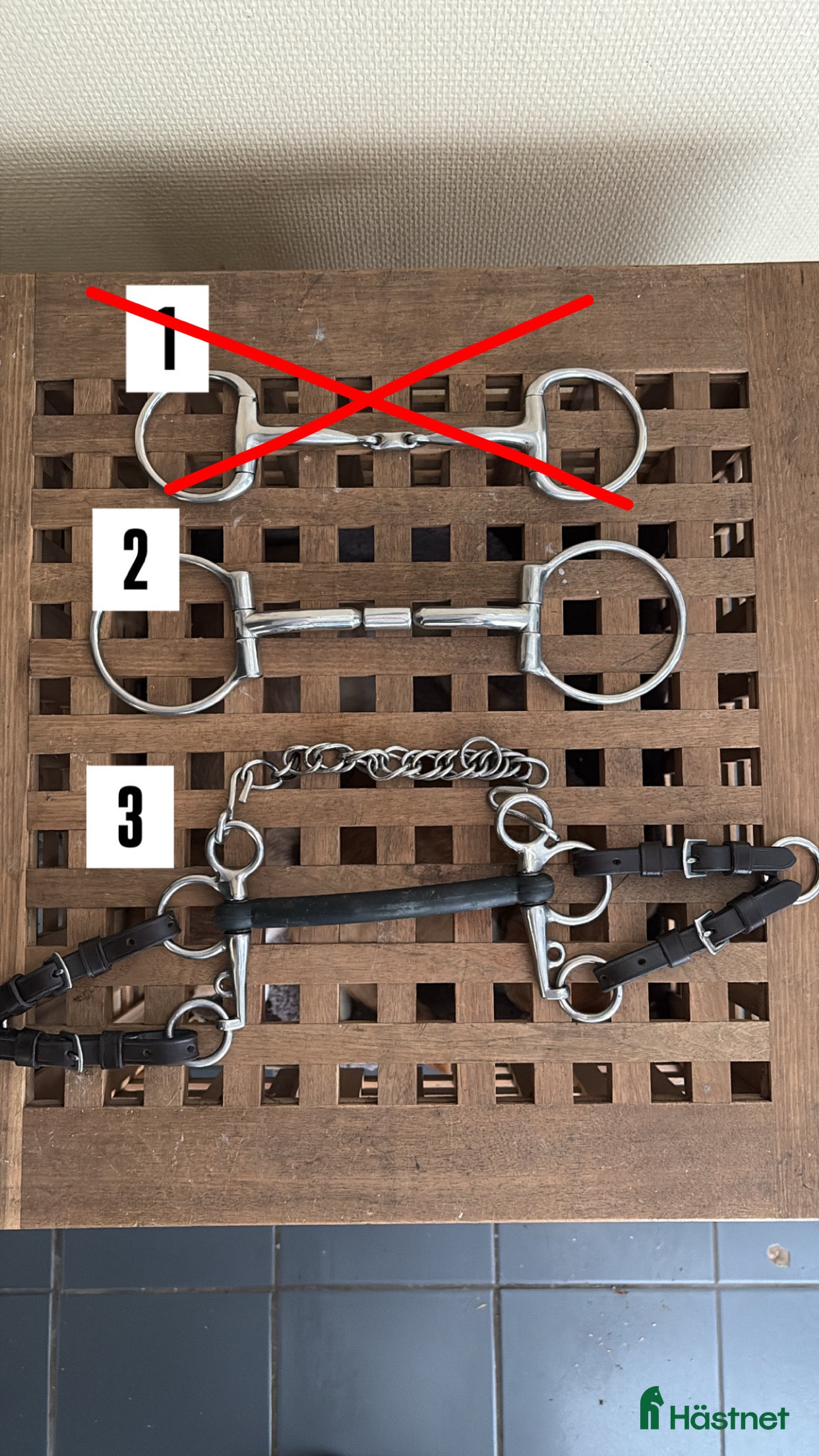 Bett hästutrustning till salu: Olika bett i Gränna - Annons 2