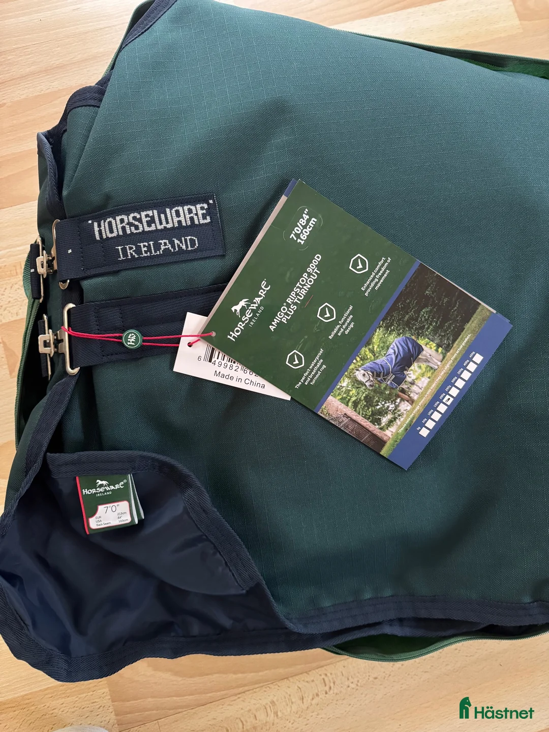 Täcken hästutrustning till salu: Horseware Amigo 200g, storlek 160 cm. - Annons 2