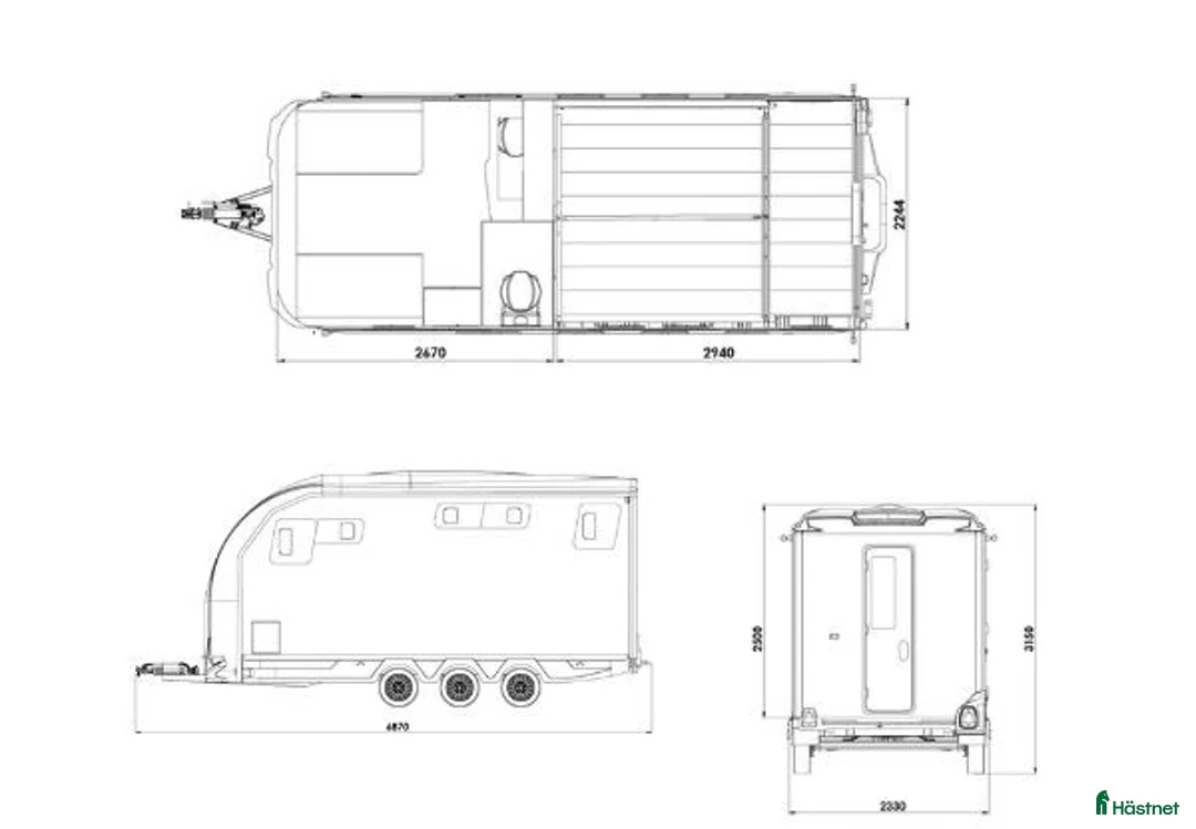 Hästtransporter  fordon & transport till salu: Equi Trek Star Teka - Annons 8