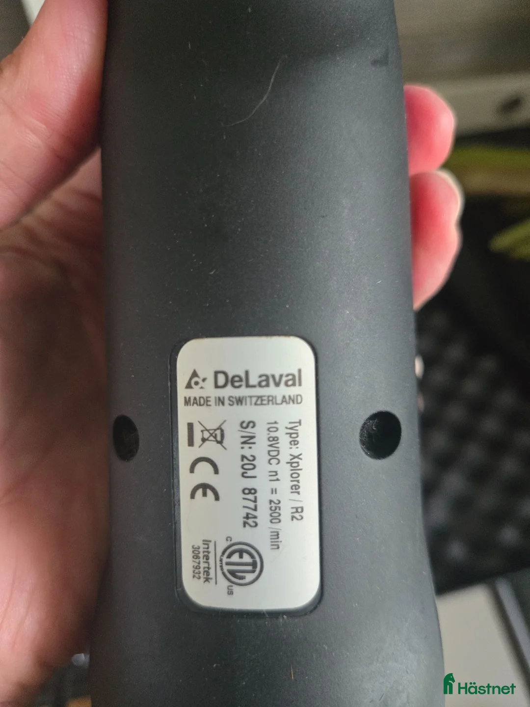 Övrig Hästutrustning hästutrustning till salu: DeLaval R2 sladdlös elektrisk klippare i Järna - Annons 5