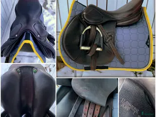 Sadlar hästutrustning Amerigo DJ Pinerolo 17,5 hoppsadel i Alunda - Annons 8