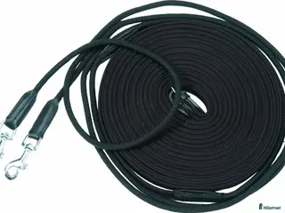 Övrig Hästutrustning hästutrustning till salu: Tömkörningstöm vävd svart 16 m i Uppsala - Annons 1