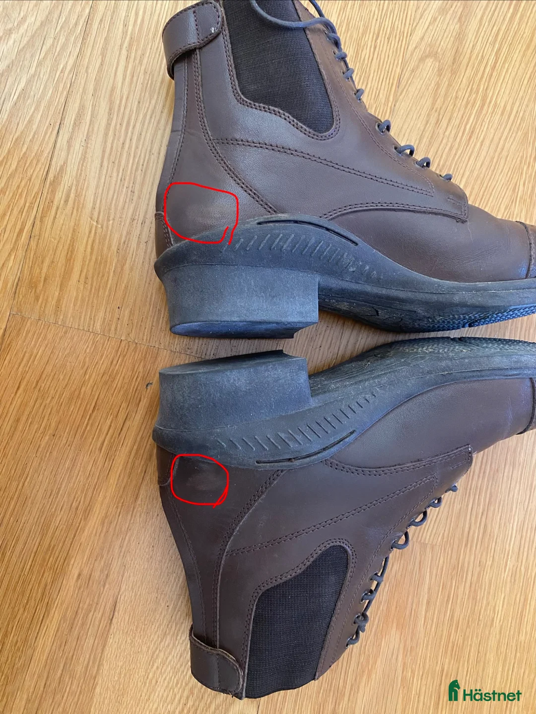 Ridstövlar ryttarutrustning till salu: Bruna Jodhpur Casone strl 37 - Annons 7