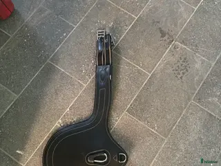 Sadeltillbehör hästutrustning Svart sadelgjord Fairfield 120cm - Annons 6