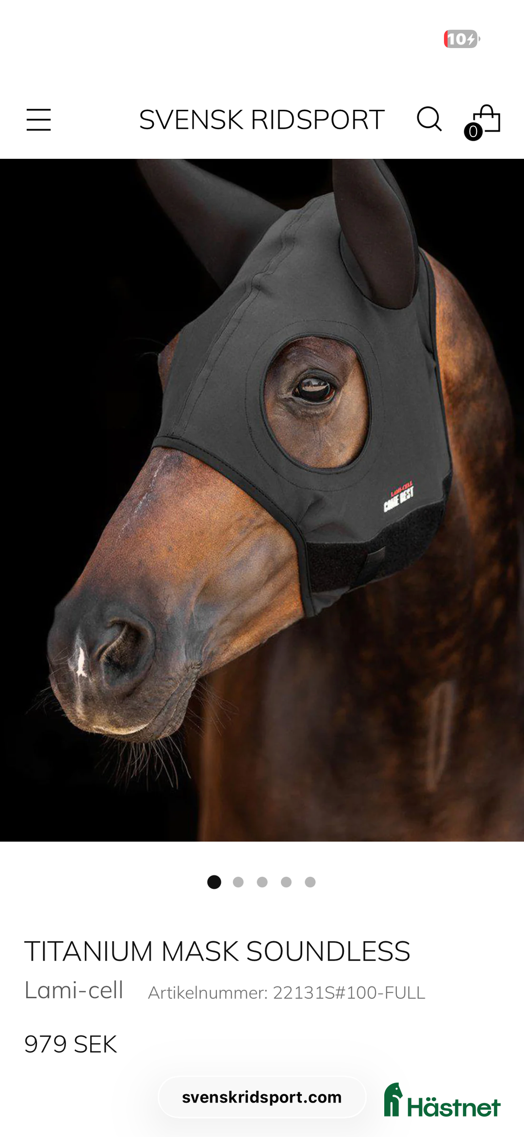 Övrig Hästutrustning hästutrustning till salu: Ny fenwick huva  i Vara - Annons 1