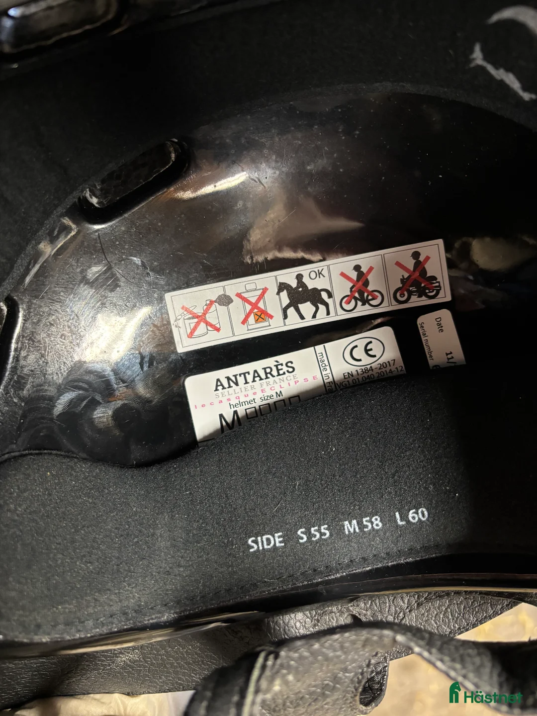 Övrig Hästutrustning hästutrustning till salu: Antares hjälm i Enköping - Annons 4