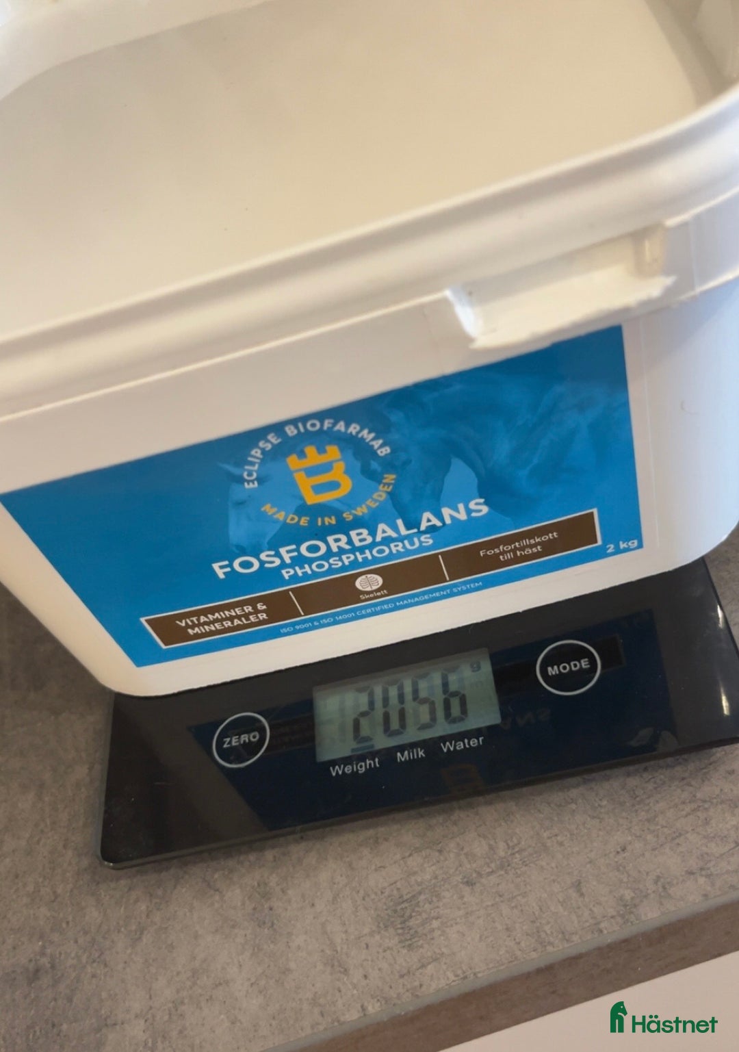 Övrig utrustning övrig utrustning till salu: Fosforbalans 2kg  i Uppsala - Annons 2