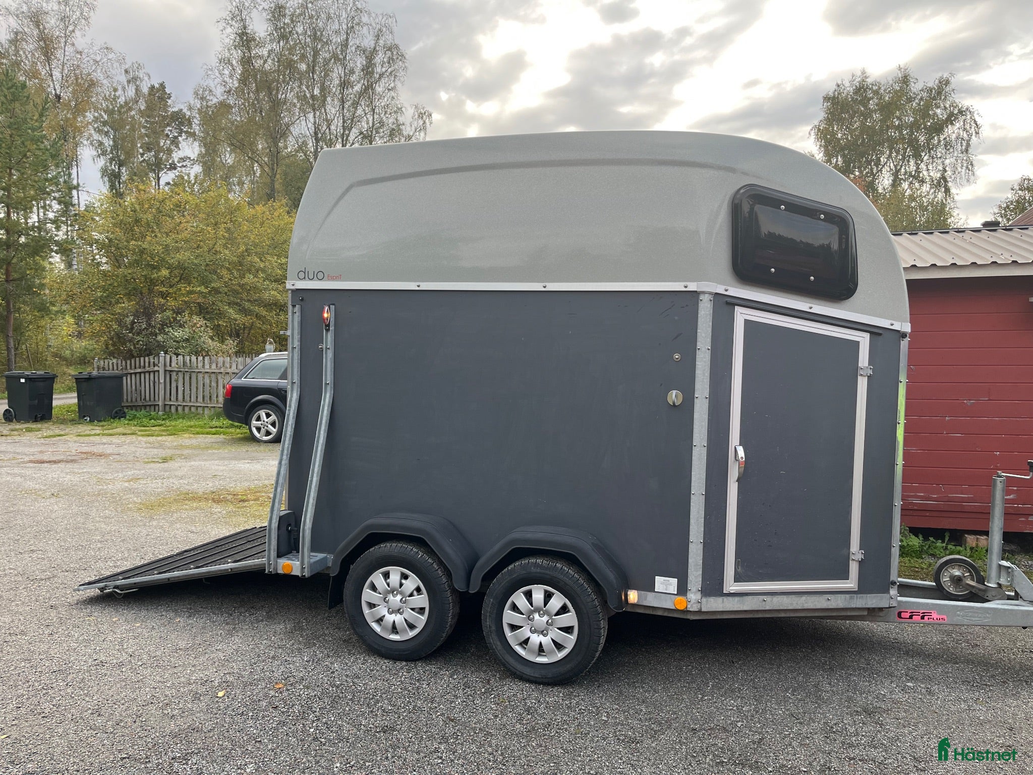 Hästtransporter  fordon & transport till salu: Böckman Duo 2017 alugolv nästan oanvänd  - Annons 1