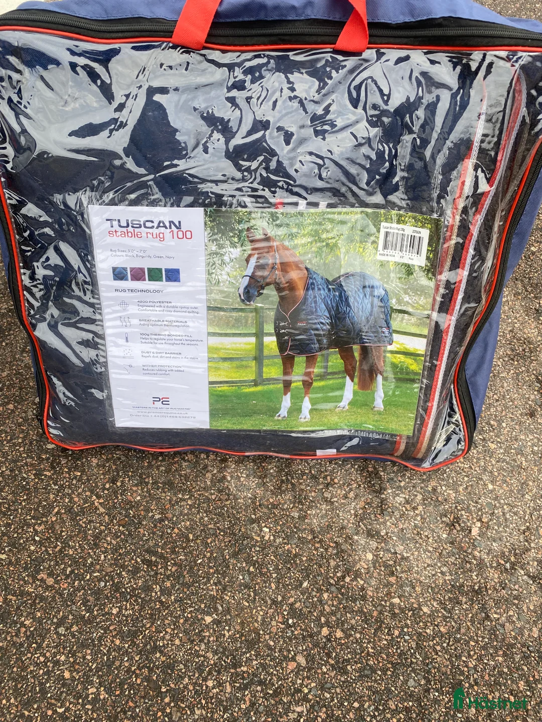 Täcken hästutrustning till salu: Premier Equine stalltäcke stl 140 i Älmhult - Annons 1