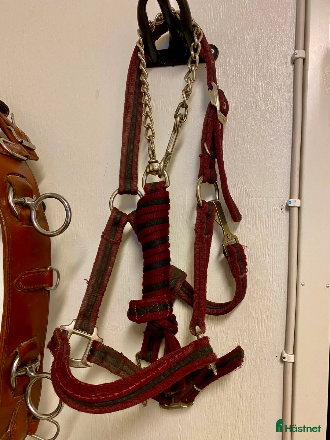 Övrig Hästutrustning hästutrustning till salu: Grimma och grimskaft med kedja  i Jönköping - Annons 1