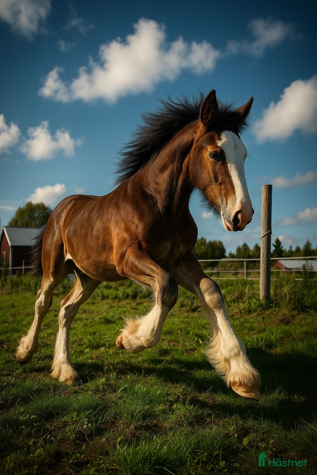  hästar Shire Hingst Odin i Pello - Annons 1