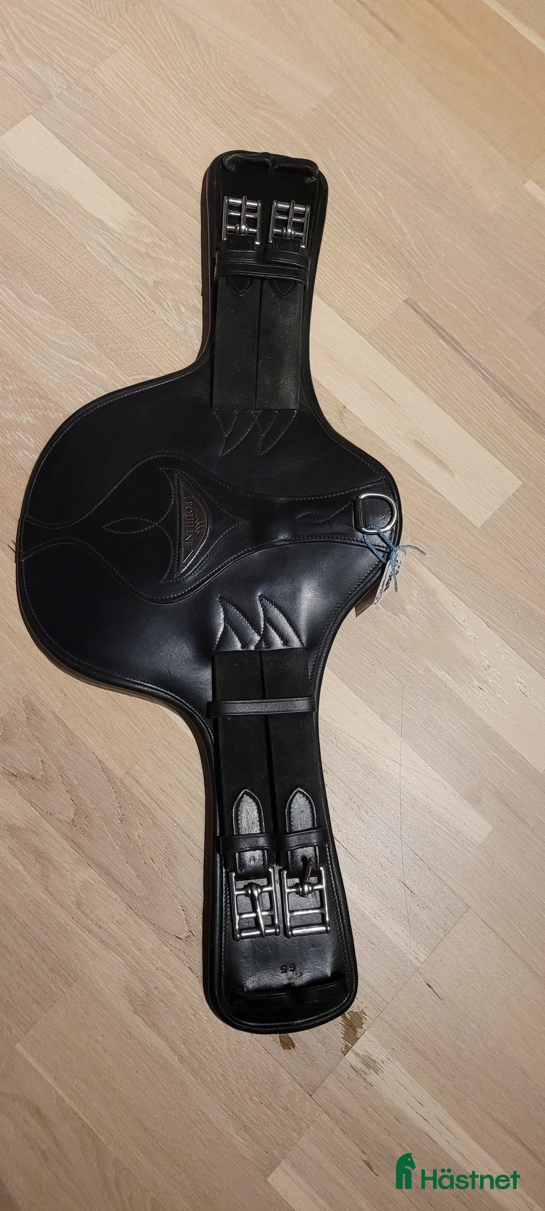 Sadeltillbehör hästutrustning till salu: Magplatta Läder Equiline 65 cm i Bålsta - Annons 1