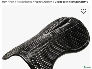 Sadeltillbehör hästutrustning Gelpad Back Rise i Vikingstad - Annons 5