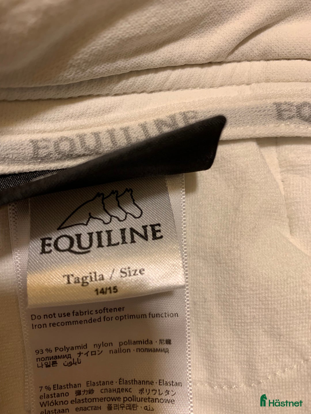 Ridbyxor ryttarutrustning till salu: Vita equiline i Åshammar - Annons 3