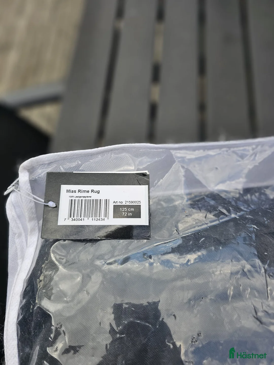 Täcken hästutrustning till salu: Back on Track Mias rime rug  - Annons 1