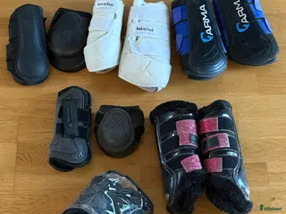 Benskydd hästutrustning Benskydd strl S-L 75kr/set i Vikingstad - Annons 3