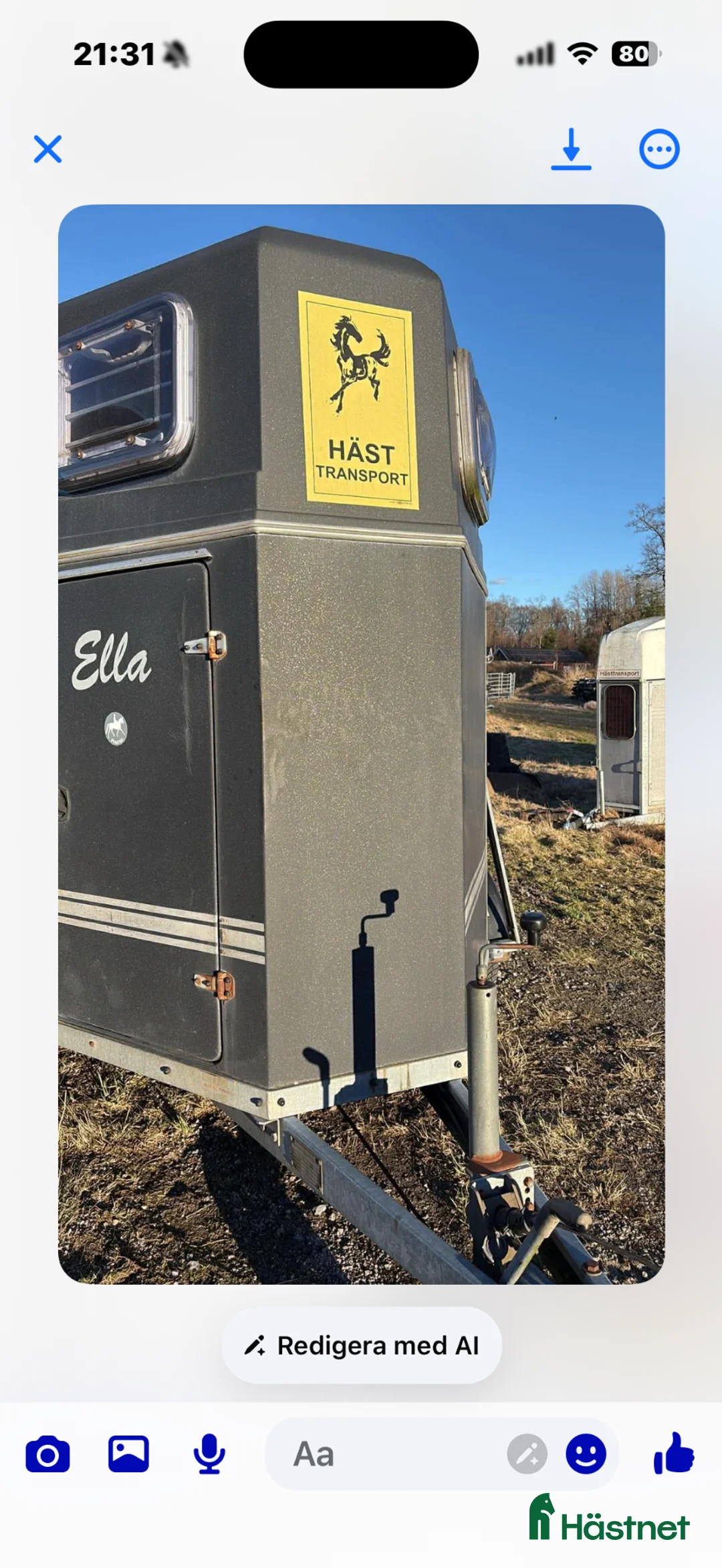 Hästtransporter  fordon & transport till salu: Christ carat - Annons 7