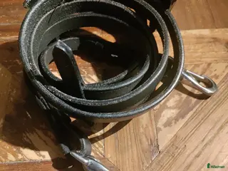 Träns hästutrustning Tyglar strl. Full, delbara släta - Annons 22