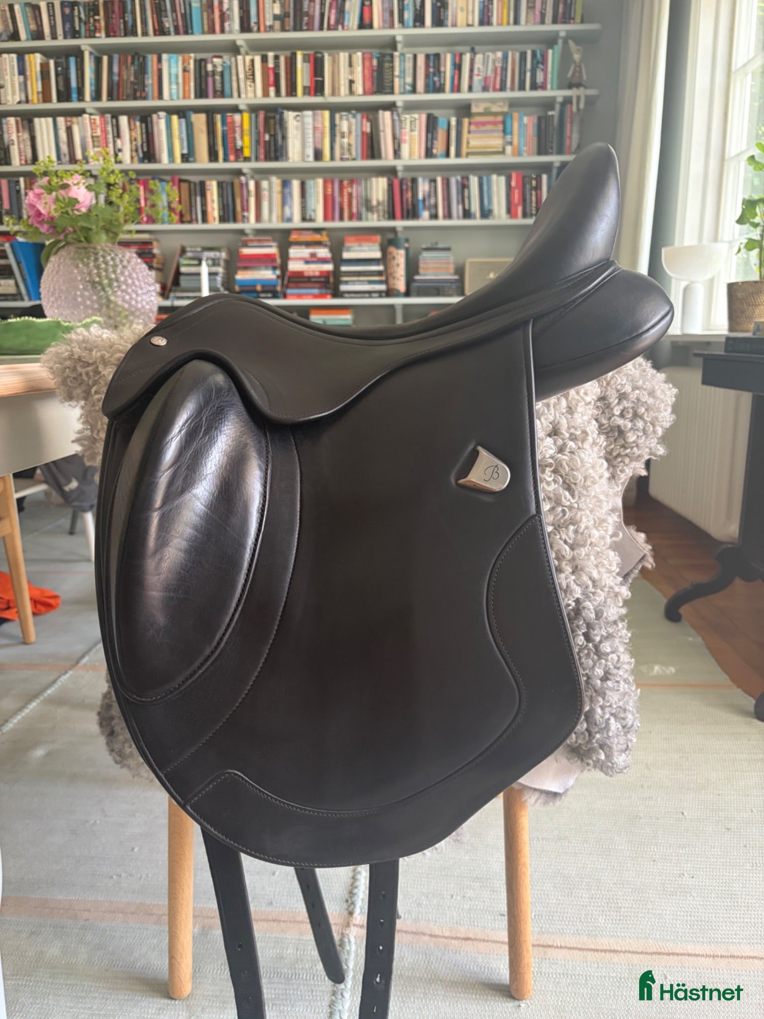 Sadlar hästutrustning Bates Artiste Dressyrsadel – Stl 0 – Svart  - Annons 1