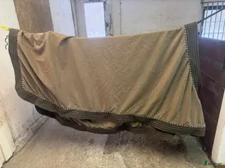 Täcken hästutrustning Brunt fleece täcke - Annons 5