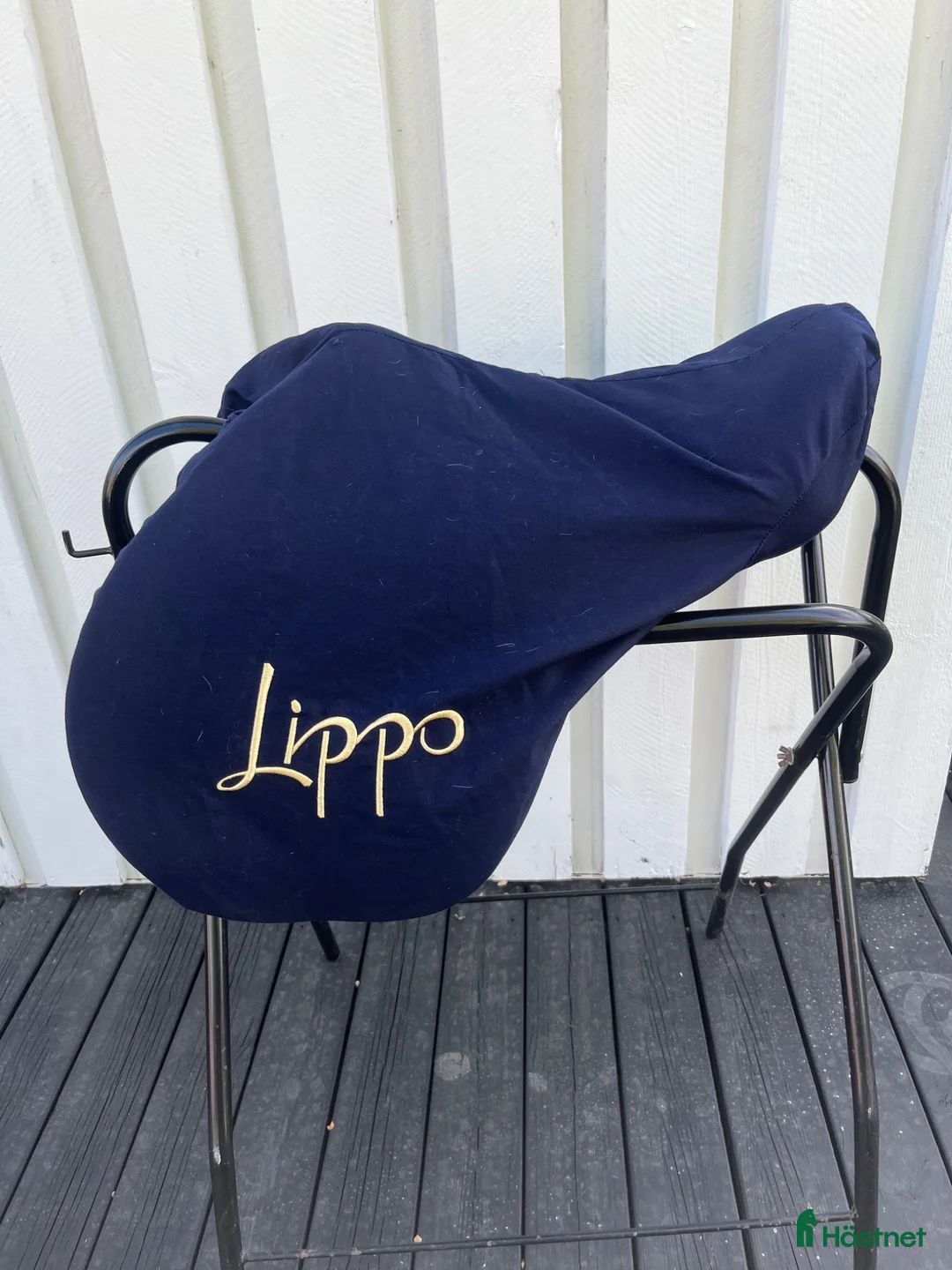 Sadlar hästutrustning till salu: Lippo Fazzino hoppsadel, svart 16,5", mycket fin! - Annons 9