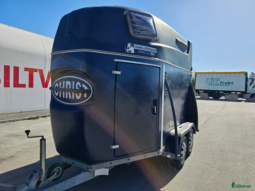 Hästtransporter  fordon & transport till salu: 1900kg Värmlandsvagnen Coral by Christ - Annons 2