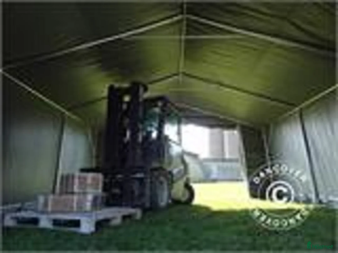 Övrig utrustning övrig utrustning till salu: Lagertält PRO 5 x 10 x 2 x 3,39 m 500g PVC - Annons 2