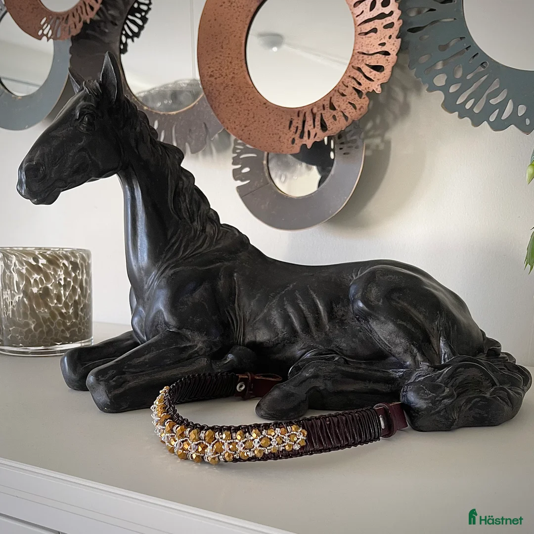 Träns hästutrustning till salu: Unikt nytt handgjort pannband - Annons 2