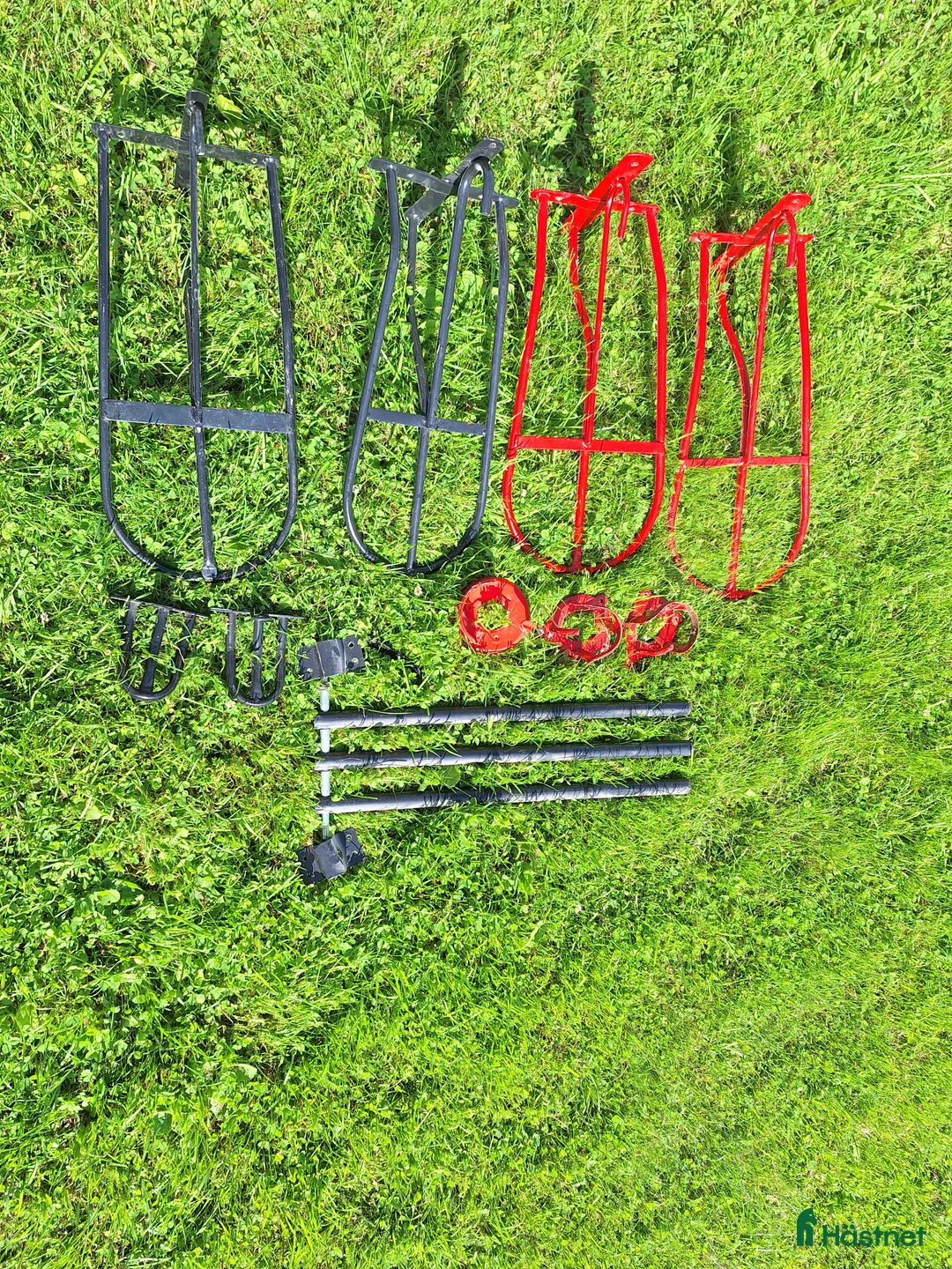 Stallinredning, stängsel & gård övrig utrustning till salu: Sadel och tränshängare mm i Hållnäs - Annons 1