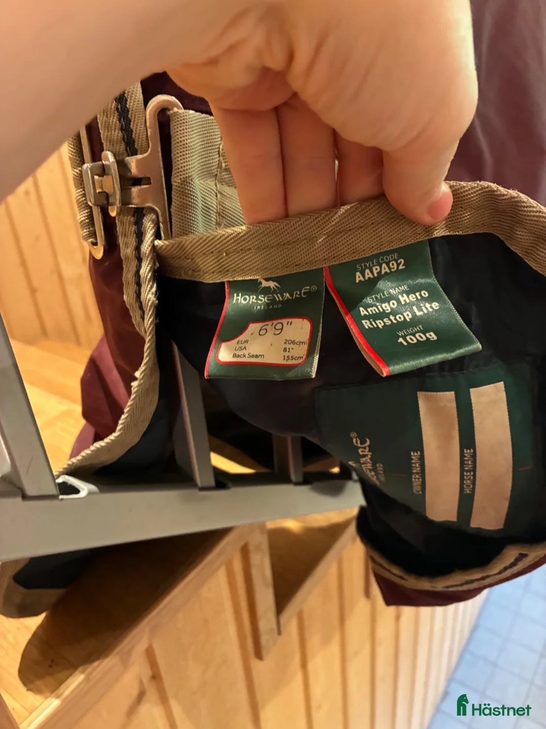 Täcken hästutrustning till salu: 100 g horseware täcke - Annons 6