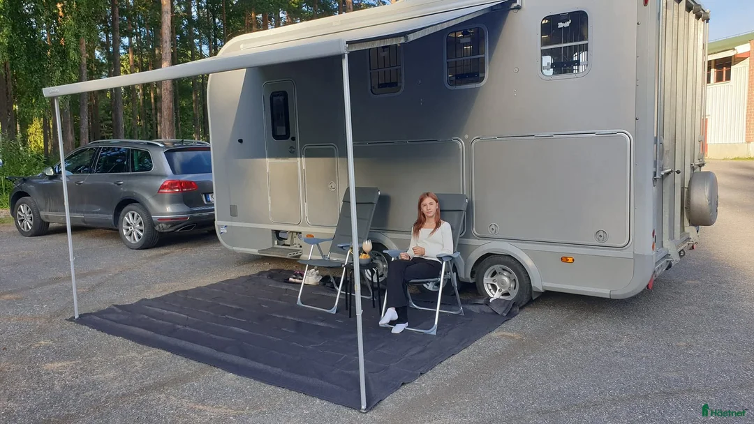Hästtransporter  fordon & transport till salu: Lyxig hästtransport med bodel  - Annons 1