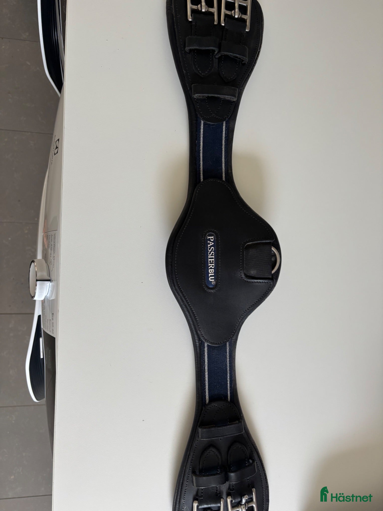 Sadeltillbehör hästutrustning Dressyrgjord  svart 65 cm - Annons 7
