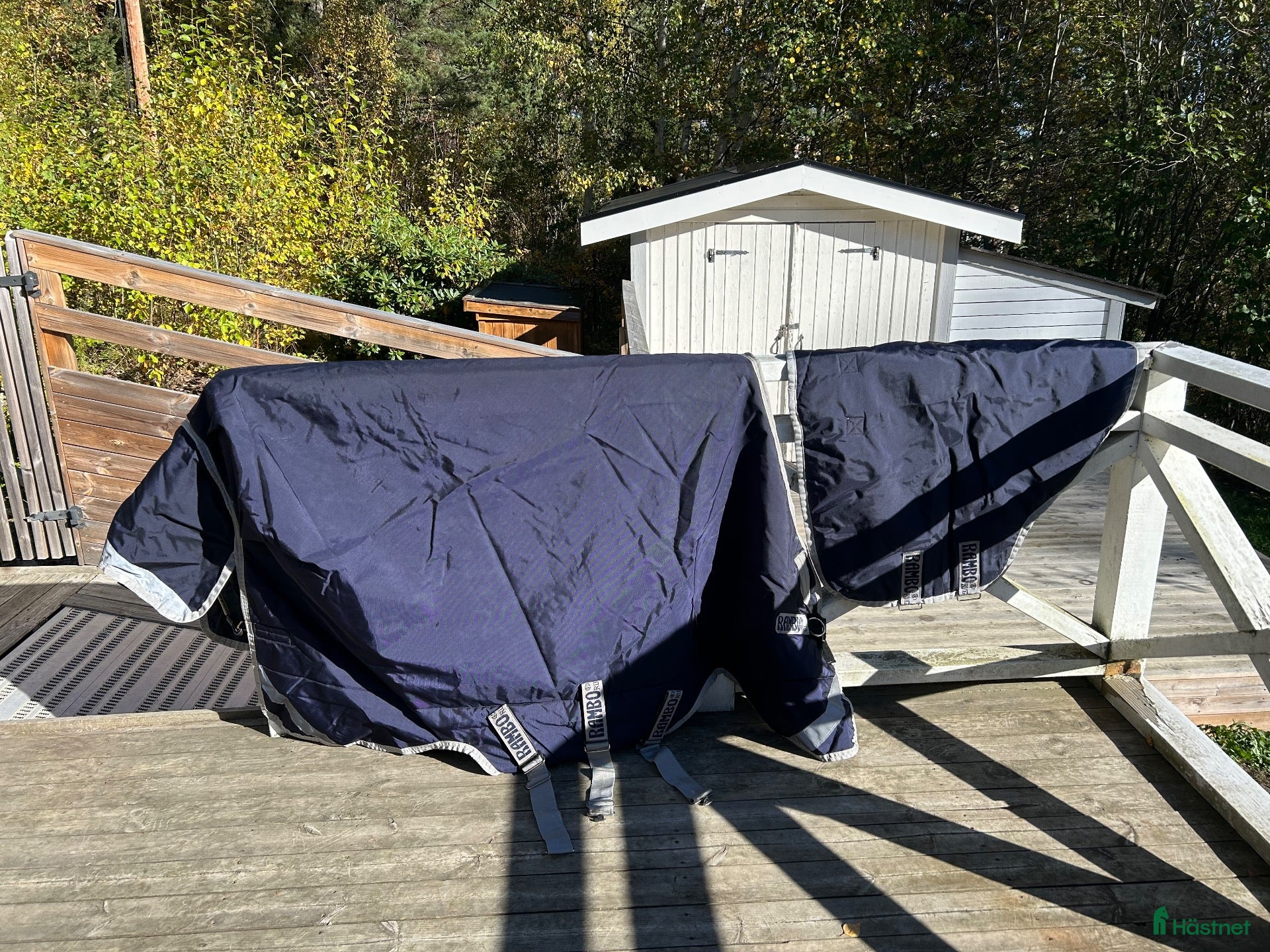 Täcken hästutrustning Rambo 200g - Annons 4