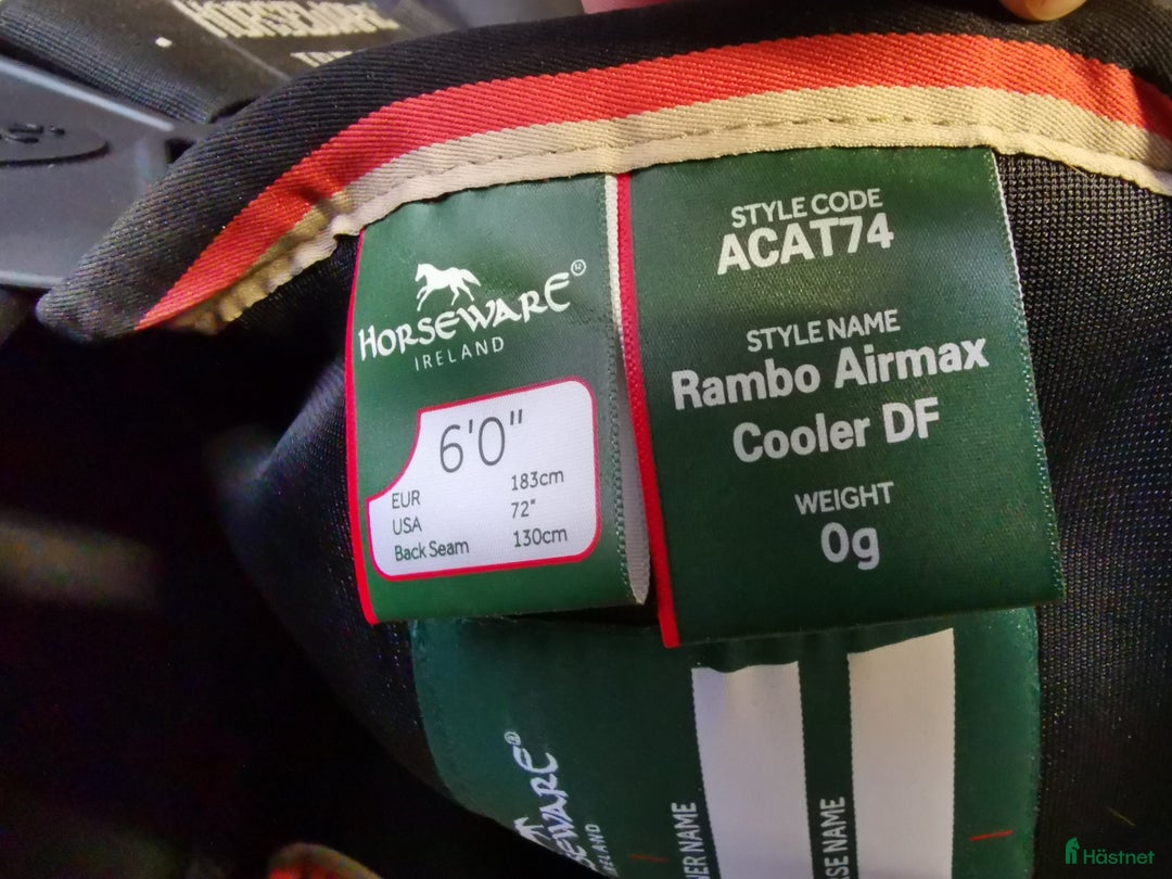 Övrig Hästutrustning hästutrustning till salu: Horseware ländtäcke i Ludvika - Annons 3