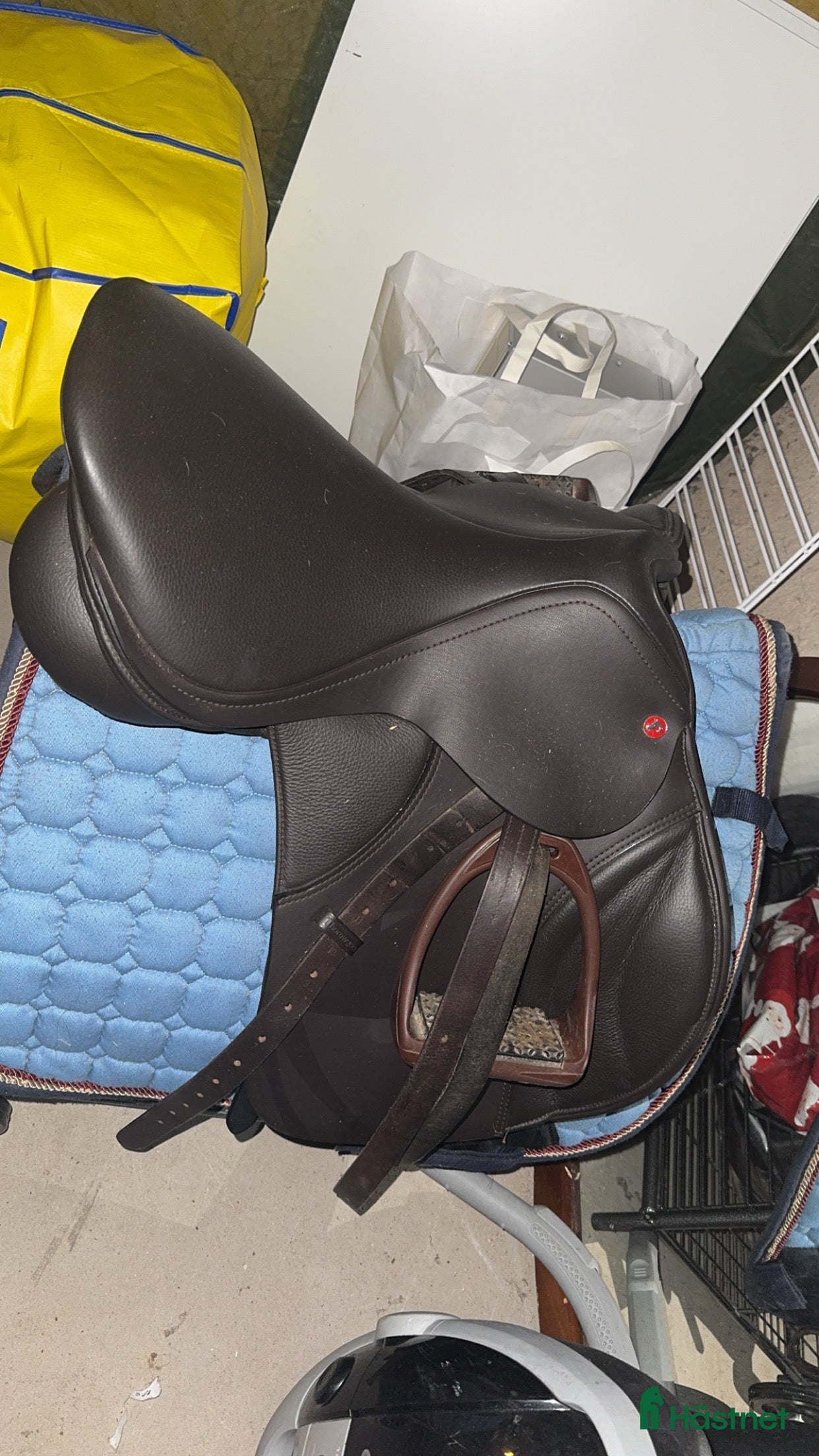 Sadlar hästutrustning Brun thorowgood hoppsadel i Sågmyra - Annons 23