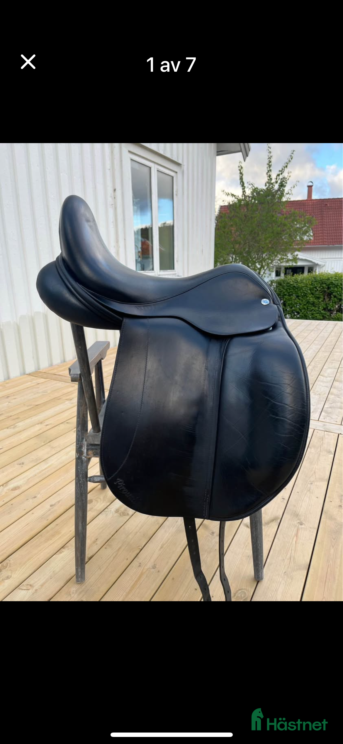 Övrig Hästutrustning hästutrustning till salu: Frank Baines Pirouette Dressyrsadel, 17, 5; MW i Ödsmål - Annons 2